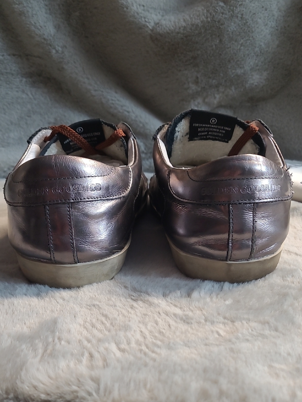 Golden Goose Superstar Metallic Bronze Leather Mens U.S. 10 / 43 - Picture 2 of 10